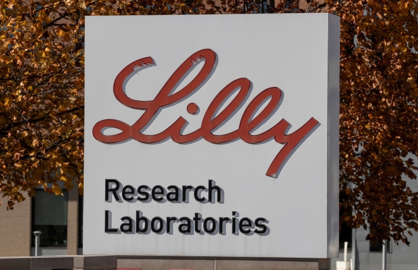 Lilly Research Laboratories sign