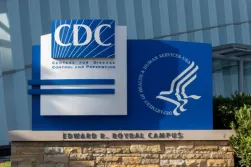 CDC sign outside building